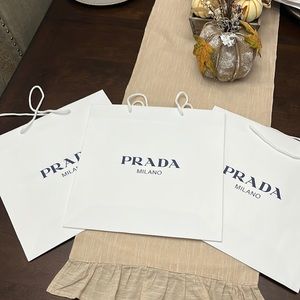 Prada bags 3 pieces